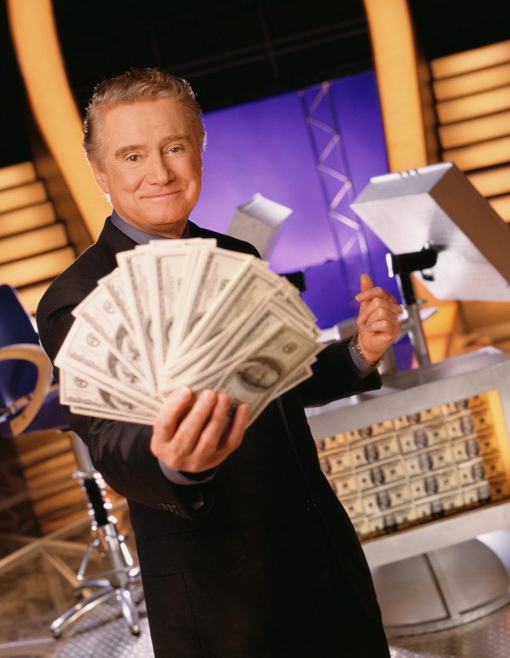  In America the show was fronted by Regis Philbin.