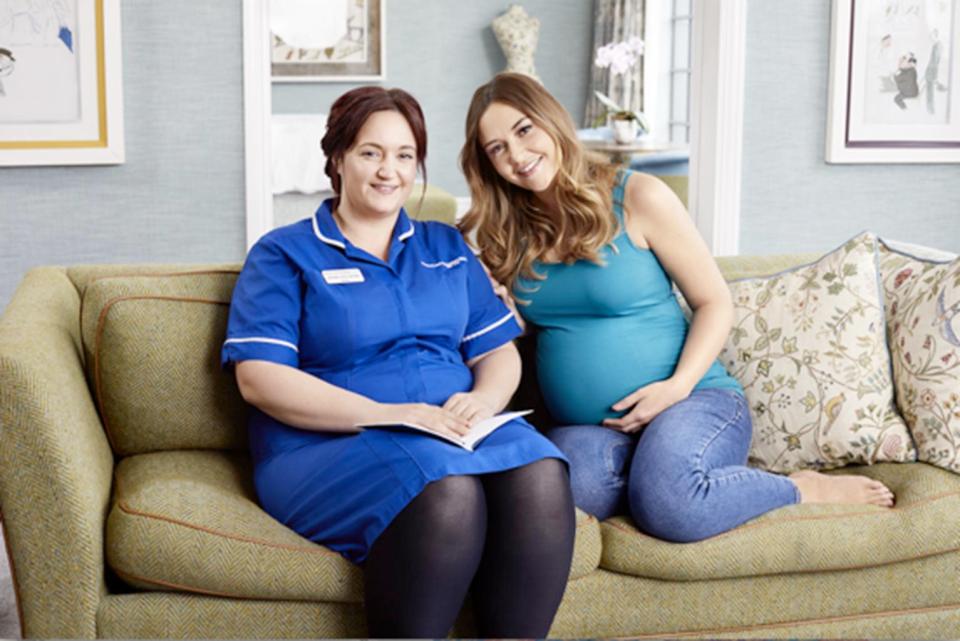  Jacqueline Jossa has thanked her midwife in a new campaign following her split from Dan Osborne