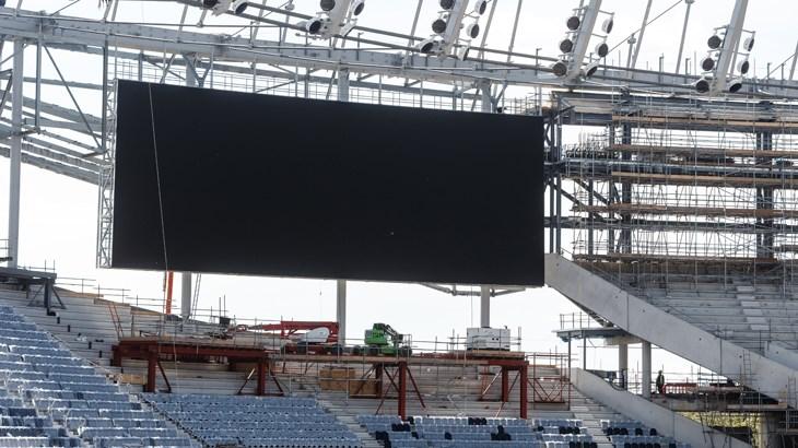 The screens will be the biggest in Western Europe