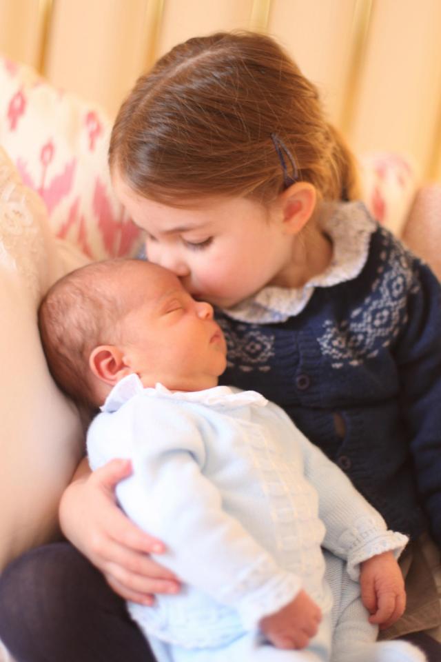  Prince Louis and Princess Charlotte pictured together for the first time