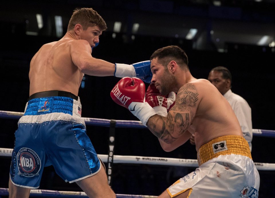  Luke Campbell outclassed Troy James during their bout at the 02 Arena