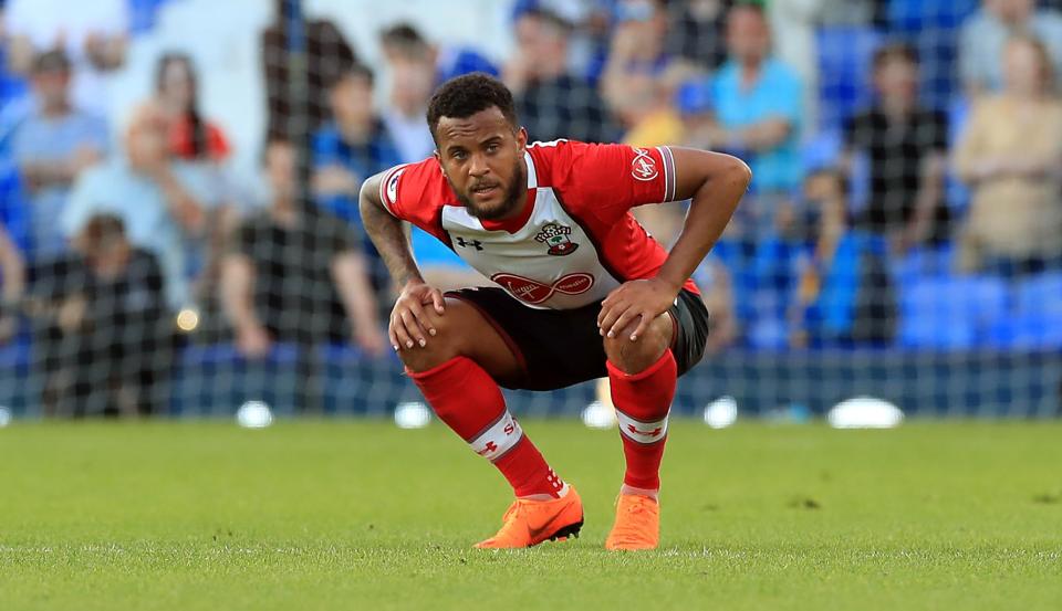  Ryan Bertrand and the Saints are in a huge fight for Premier League survival