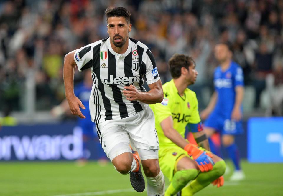  Sami Khedira is almost certain to leave Juventus, with Liverpool favourites