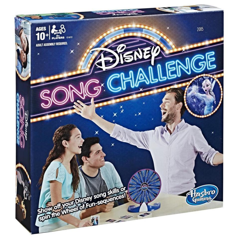  The Disney Song Challenge game is perfect for a night in