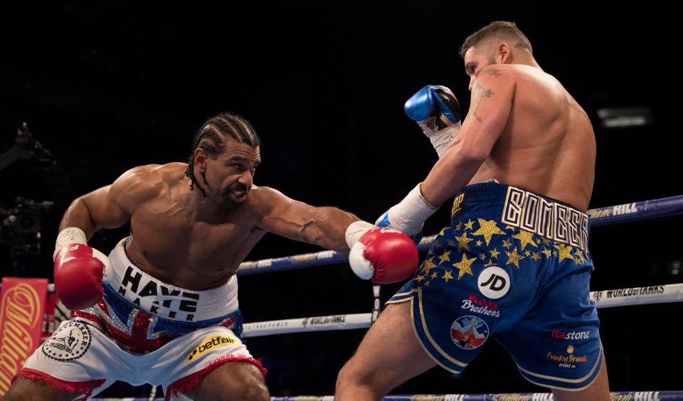  David Haye was off the mark and admitted he lost to a better fighter