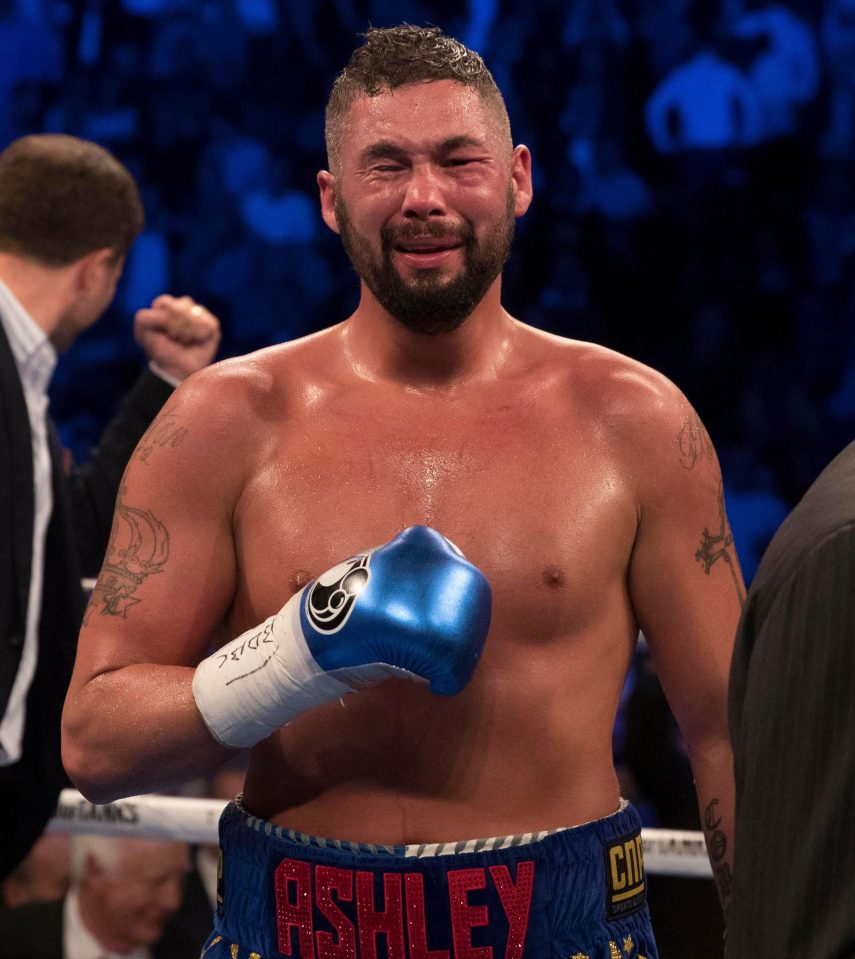  Tony Bellew was emotional after beating David Haye as he revealed his personal torment over the death of his brother in law Ashley, whose name was on his shorts