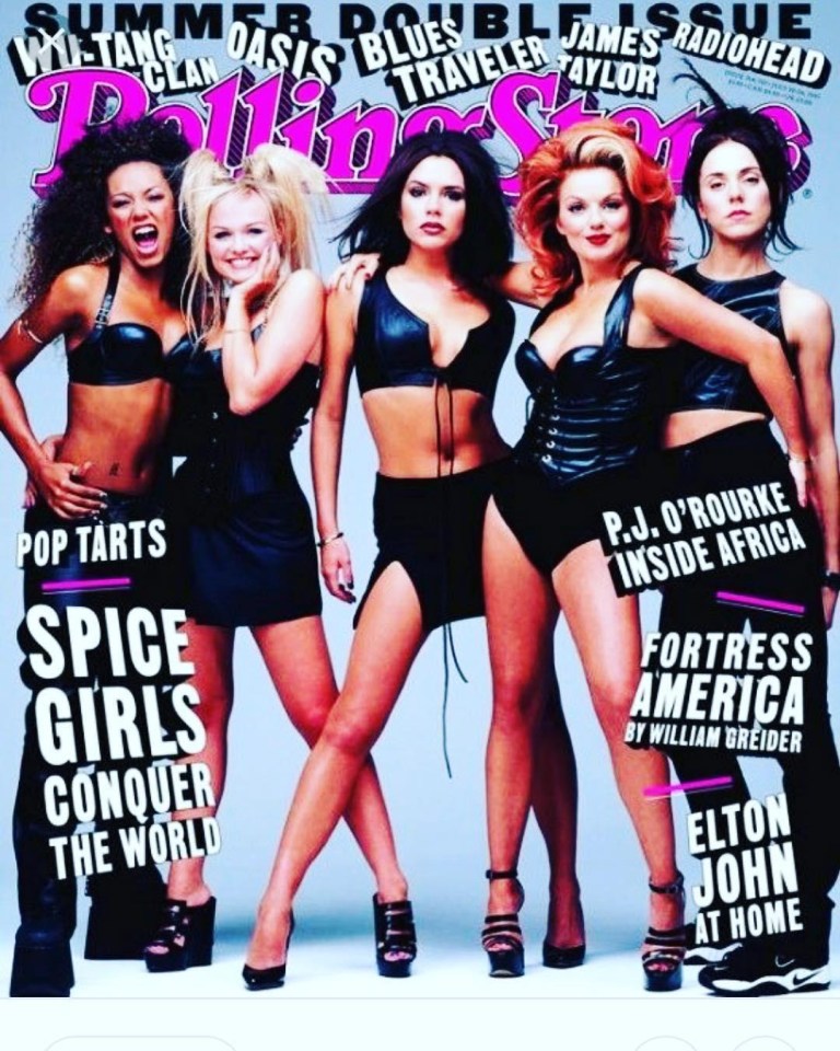 Mel B shared an iconic Spice Girls shoot as she confirmed she’s meeting up with the band next week