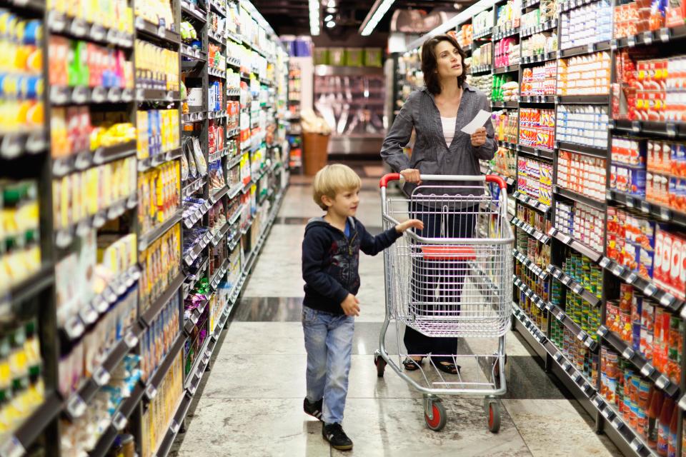  Shoppers can expect to find up to five times as much sugar in low fat products