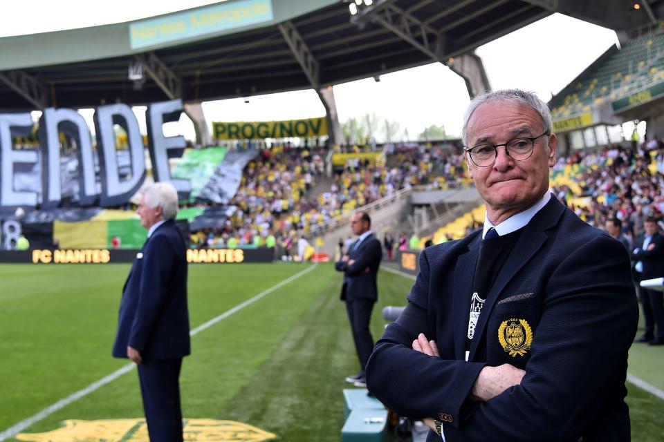  Claudio Ranieri will leave Nantes at the end of the season