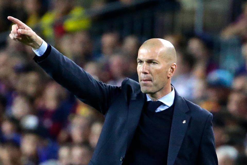  Zinedine Zidane is confident Ronaldo will start in the Champions League final