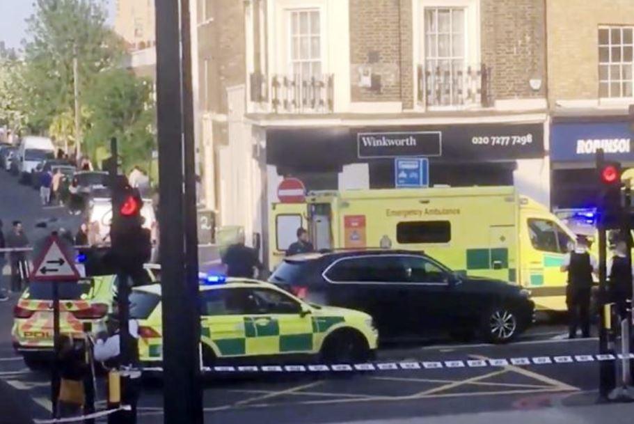  A 22-year-old was rushed to hospital after he was found with gunshot wounds in New Cross Road, Lewisham