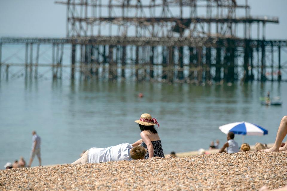  Brighton beach is a family favourite in the summer - and also has a Blue Flag