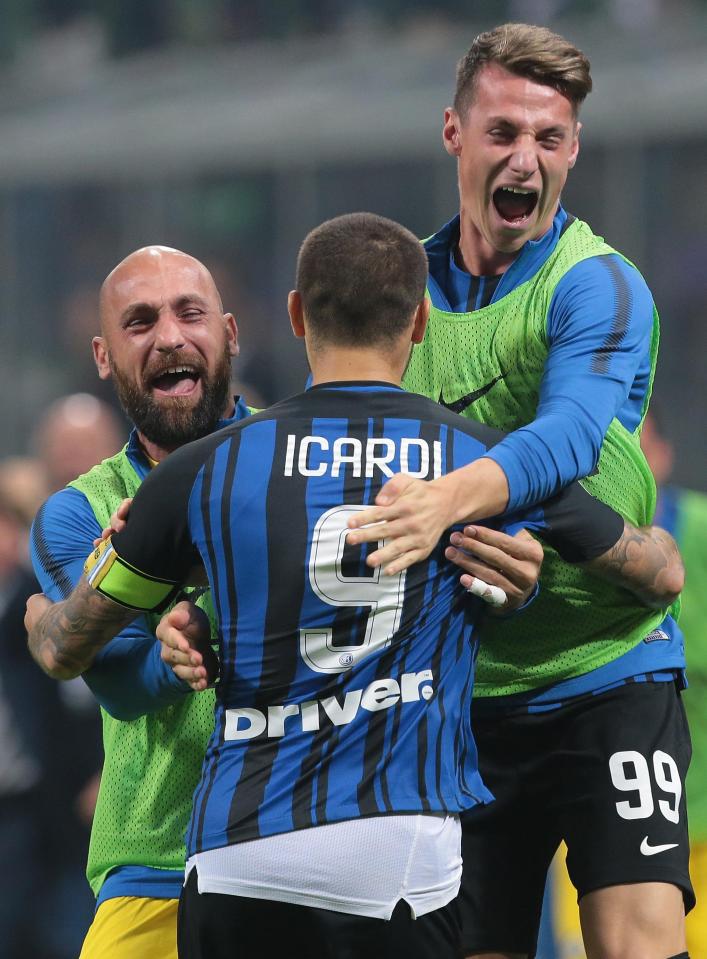  The youngster has found first-team game time hard to come by behind Mauro Icardi