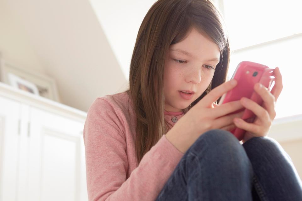  Schoolchildren are being featured in the videos. Posed by model