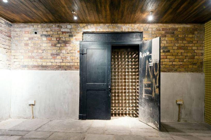 A four-bed property in Clerkenwell has converted the basement into a wine and beer cellar