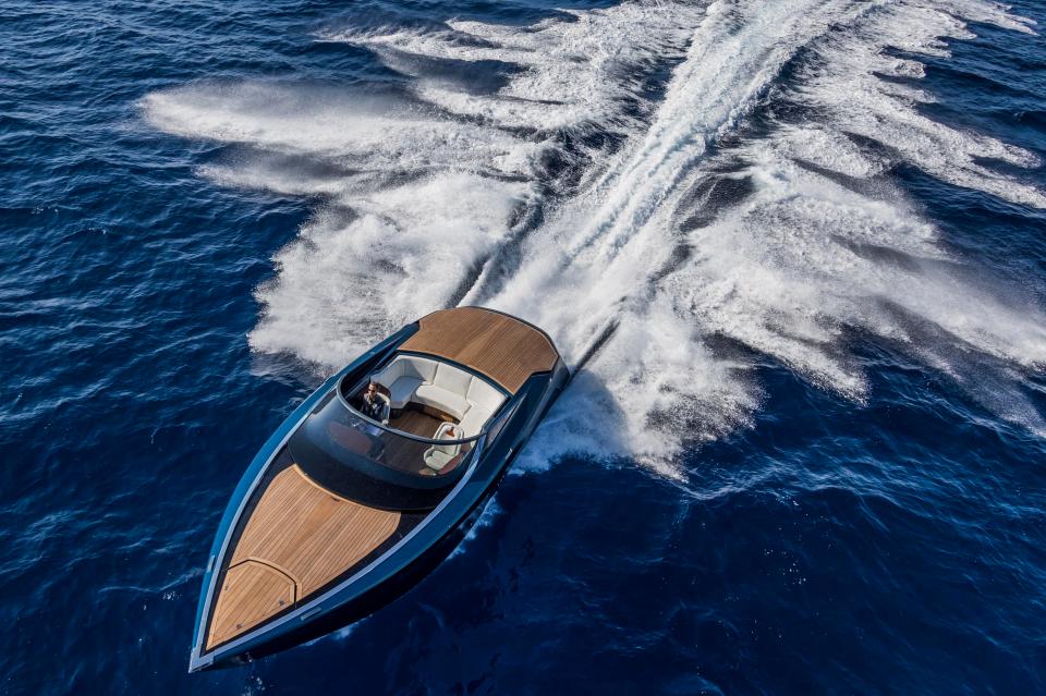  The powerboat is another great addition to your toy-box - if you can fork out the £1.2million