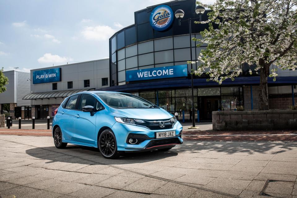  The Honda Jazz is made for oldies, with wide-opening doors and a Mary Poppins boot - yet it's still a snazzy jazzy