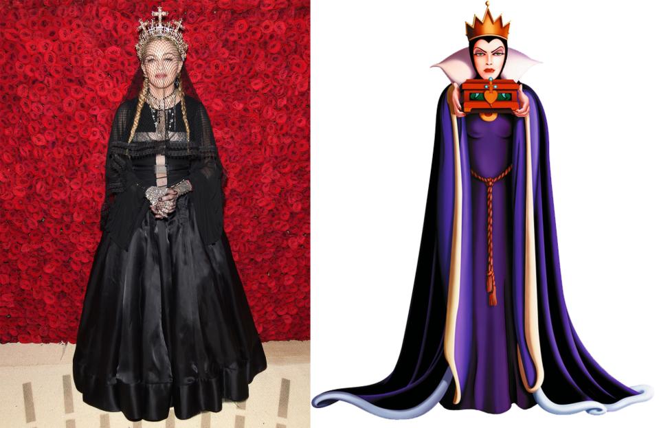  Pop icon Madonna draws inspiration - not venom - from the Evil Queen