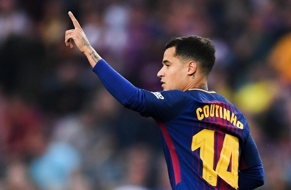  Philippe Coutinho opened the scoring in a routine victory