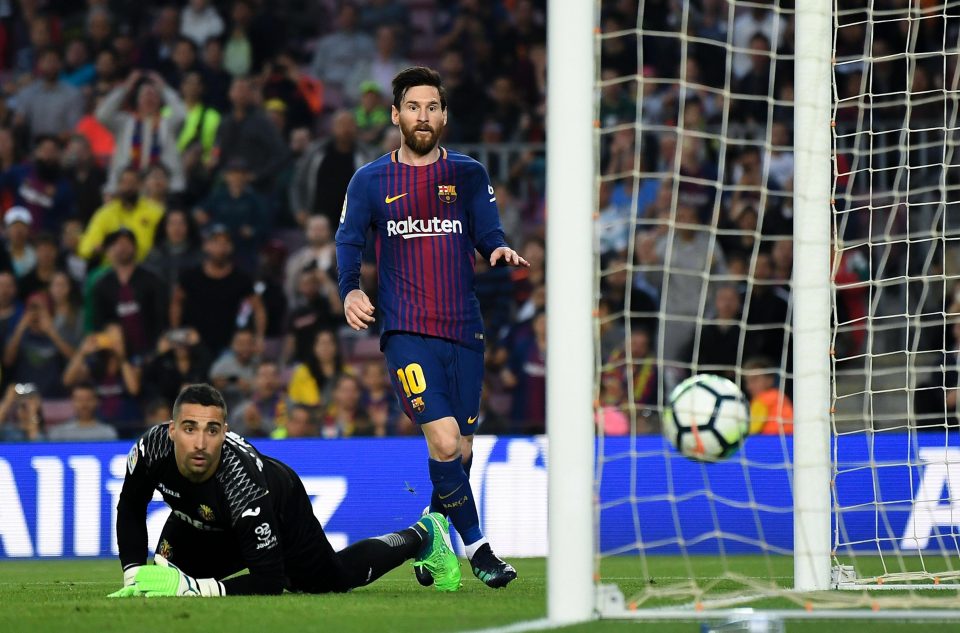  Lionel Messi scored the third with a composed finish