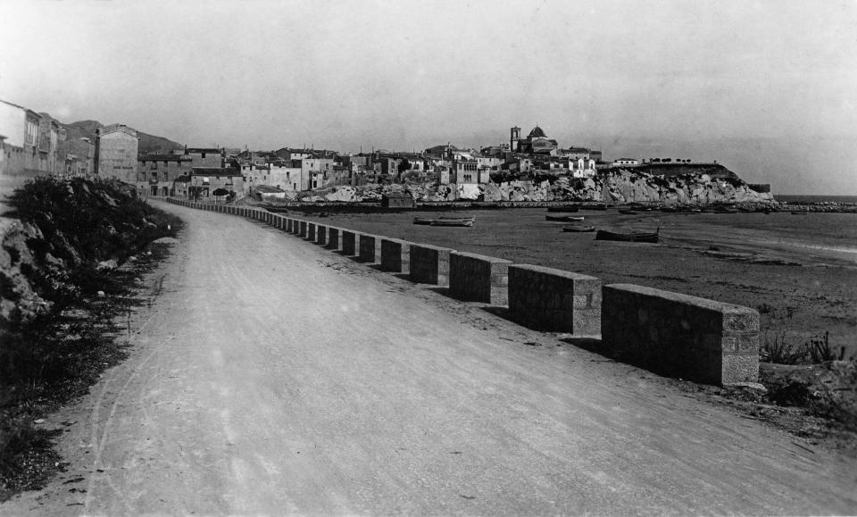  By 1950 the town was getting tourists - but only the Spanish