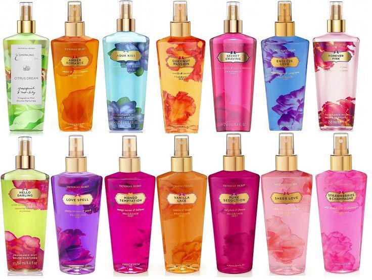  The original Victoria Secret's perfumes