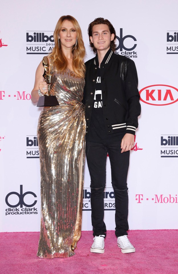 Celine Dion’s son Rene is a chip off the old block