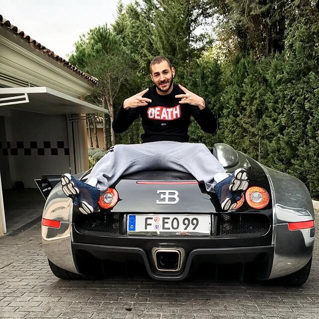  Karim Benzema's astonishing Bugatti Veyron is worth around £1.5 million