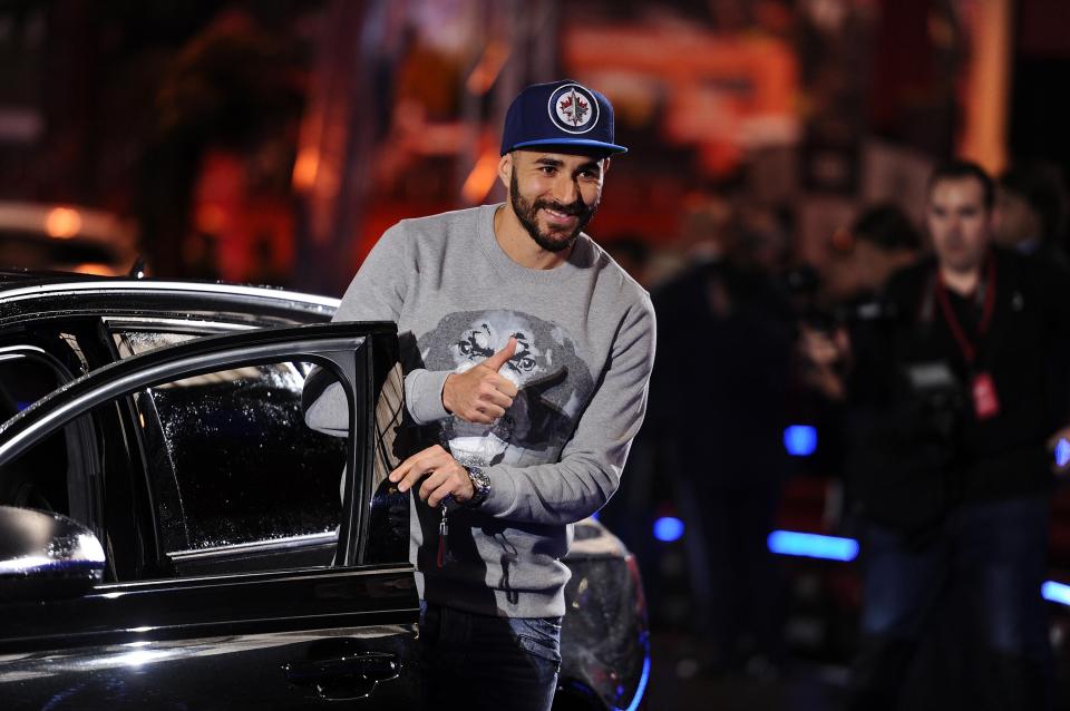  Benzema has been spotted in Audi's RS6 Avant C7, which is worth £90,000