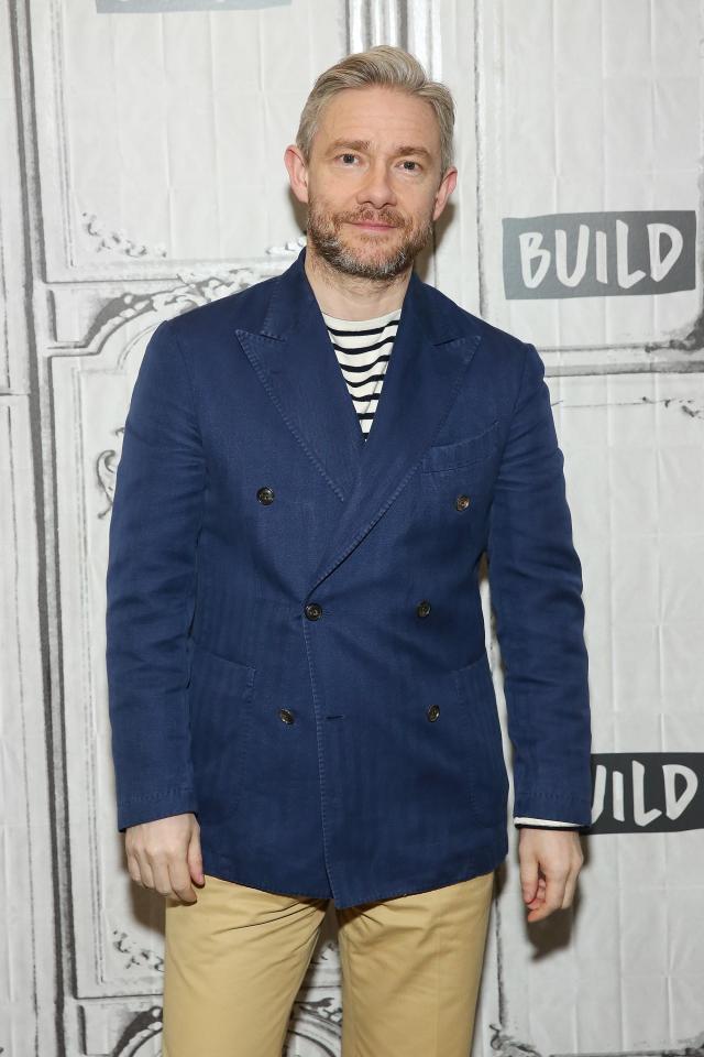  He will feature alongside Martin Freeman