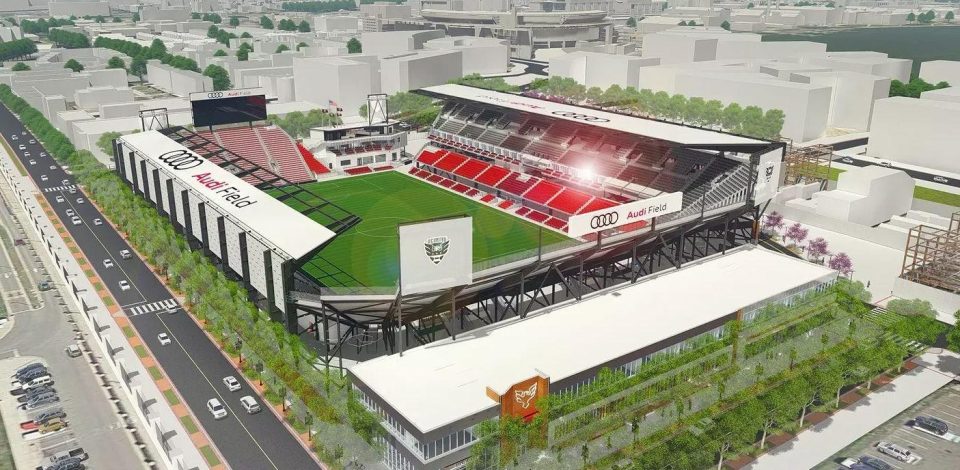  DC United move into this purpose-built stadium in July