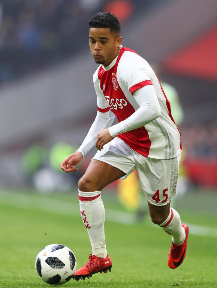  Justin Kluivert has sensationally hit out at Ajax