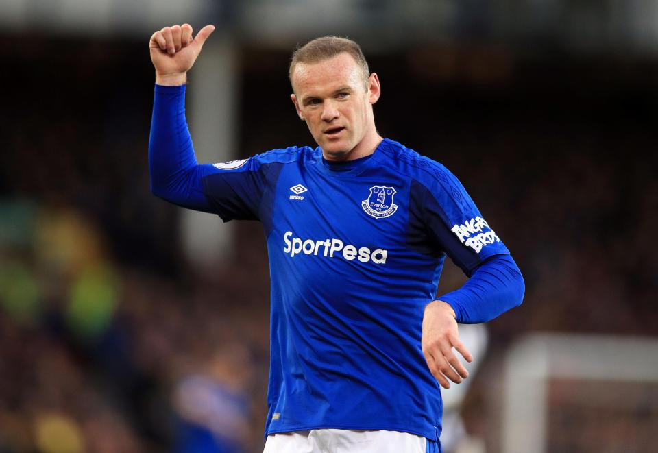  Wayne Rooney is mulling over a move away from his boyhood club Everton this summer