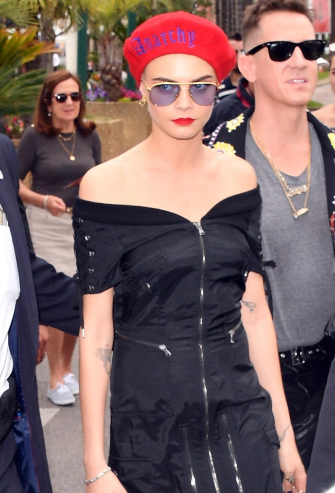 Cara Delevingne didn’t care much for the films when she came to Cannes