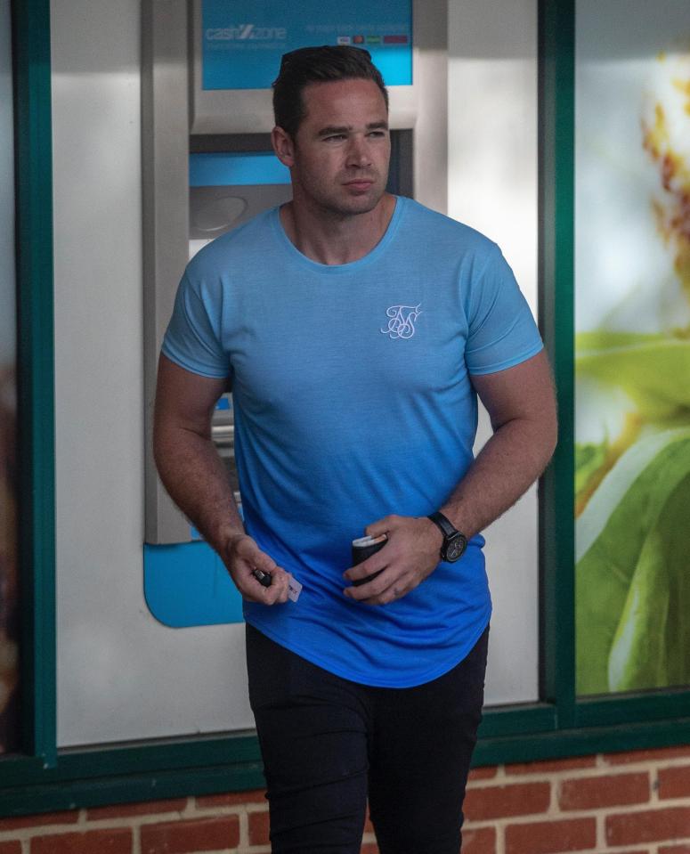  Jealous Kieran Hayler spotted without his wedding ring earlier this week as he plans custody battle