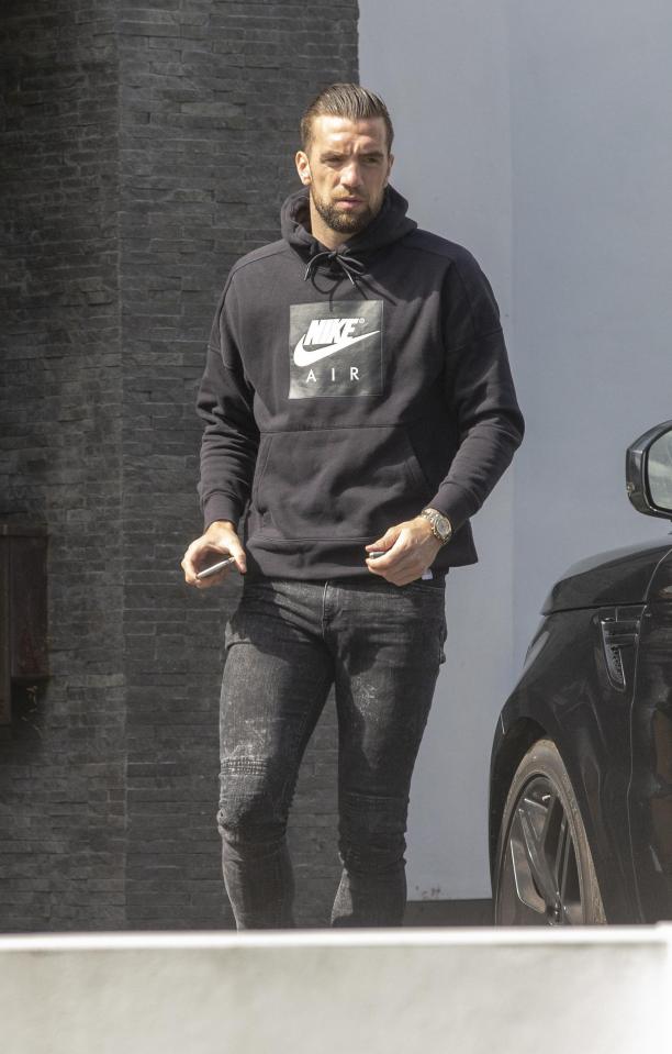  Footballer Shane Duffy pictured in Brighton as iconic pink motor is pictured on his driveway