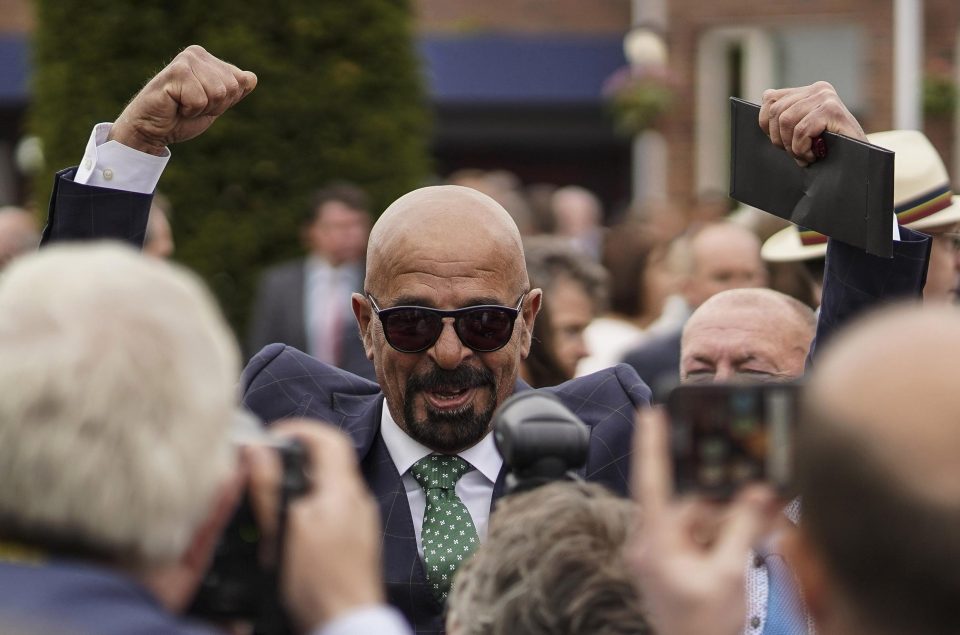  Marwan Koukash was celebrating his fourth win in the race