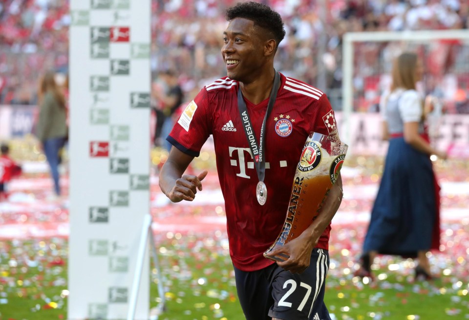 Bayern Munich defender David Alaba is a summer target for Real Madrid