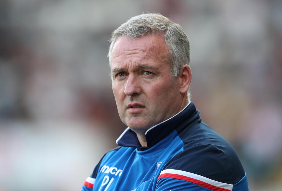  Paul Lambert was sacked by Stoke after relegation to Championship