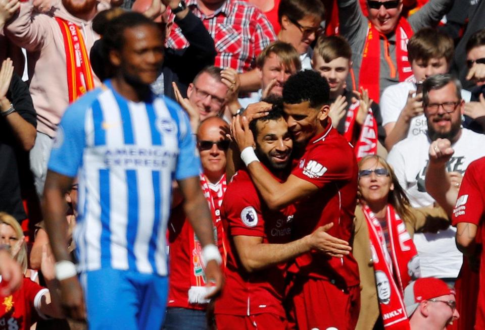  Mo Salah rounded off a stunning campaign with another goal