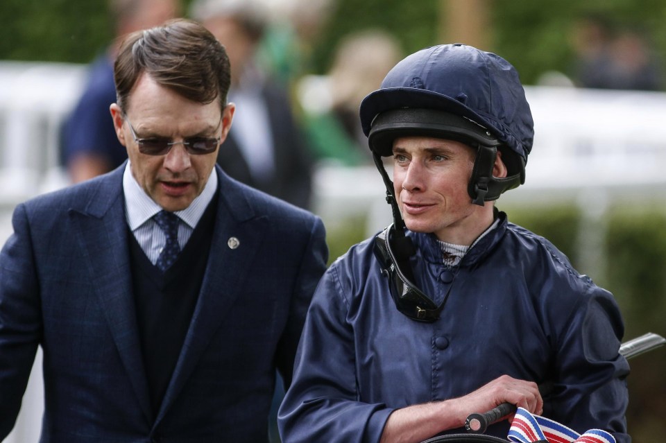 Ryan Moore will be back on board Saxon Warrior at Epsom