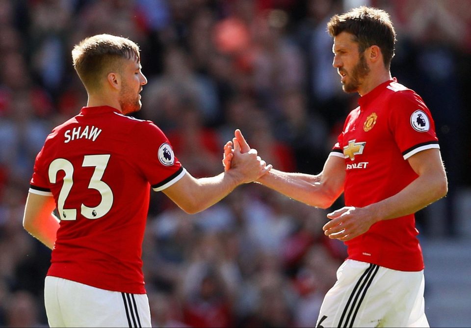  Luke shaw said goodbye to Michael Carrick as a player - but the left-back too could have played his last game for Manchester United