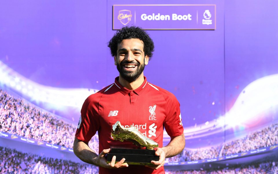  Mo Salah won the Premier League Golden Boot