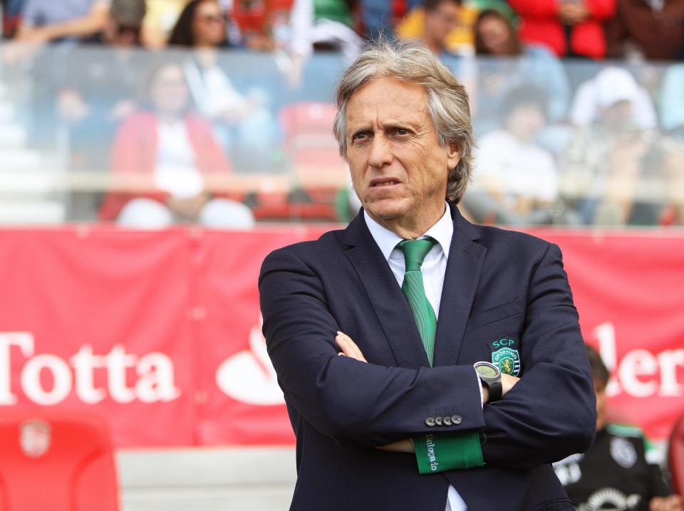  Jorge Jesus is said to have been 'suspended' by Sporting Lisbon ahead of Portuguese Cup final