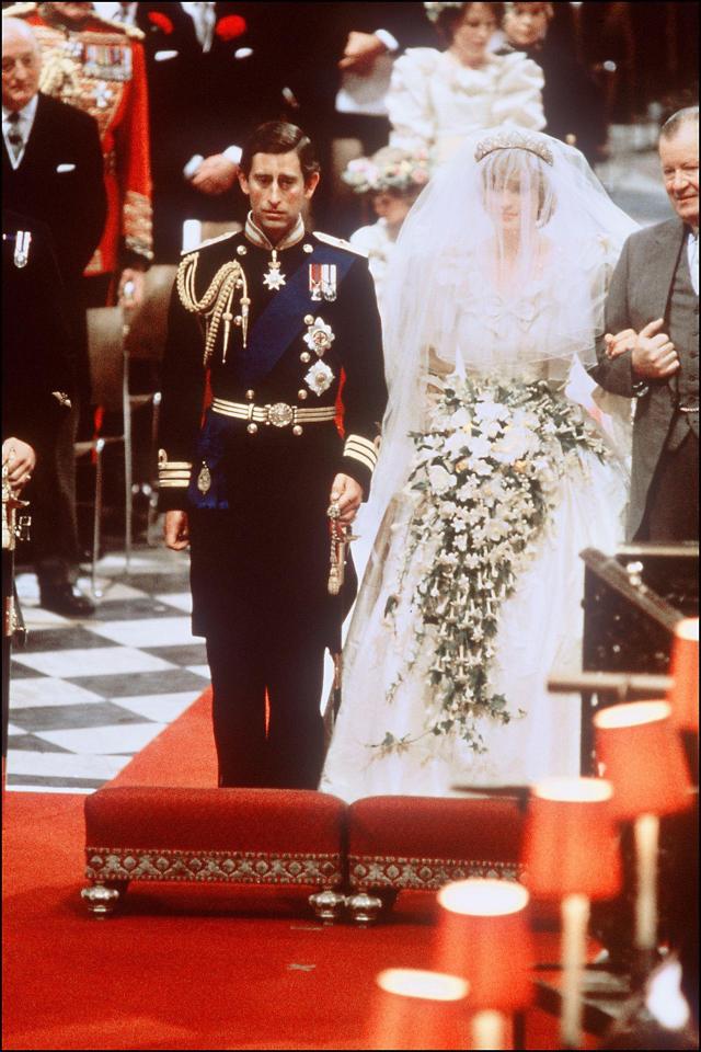  Prince Charles looked dignified and smart on his wedding day with Princess Diana