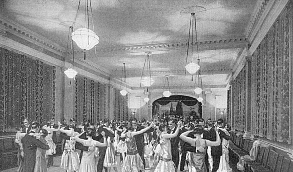  The Ballroom at the Palace Hotel in Torquay