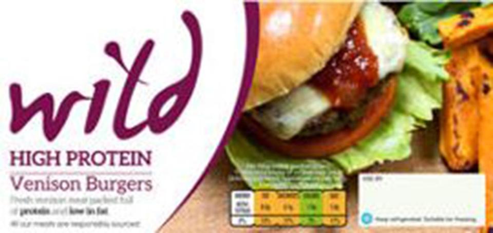  Venison burgers sold at Asda have been pulled from shelves over fears they could cause an allergic reaction