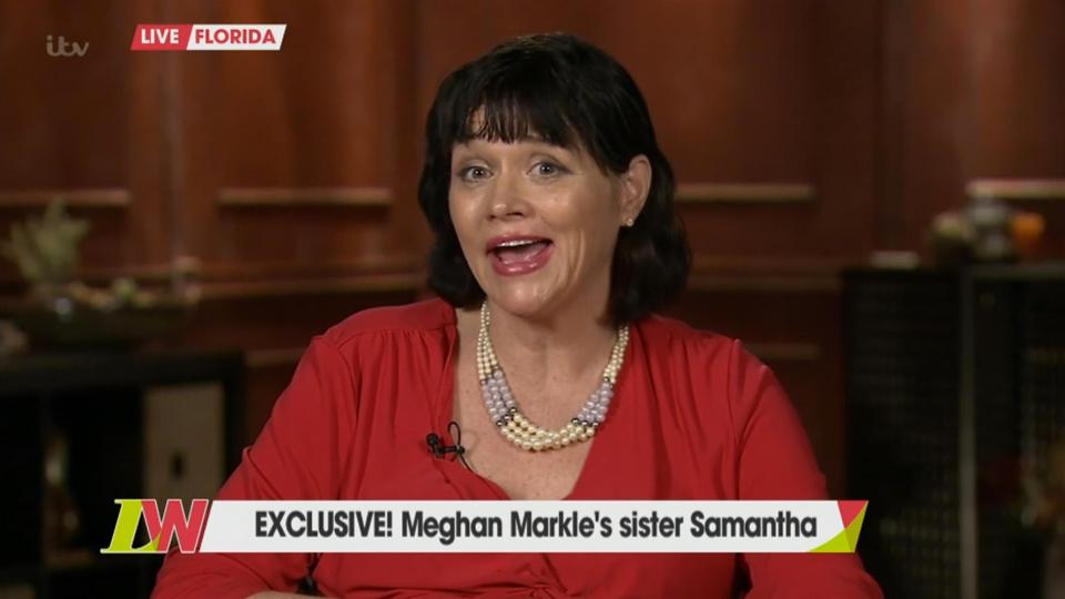  Samantha has written a tell-all book about Meghan and made repeated TV appearances in the run-up to the wedding