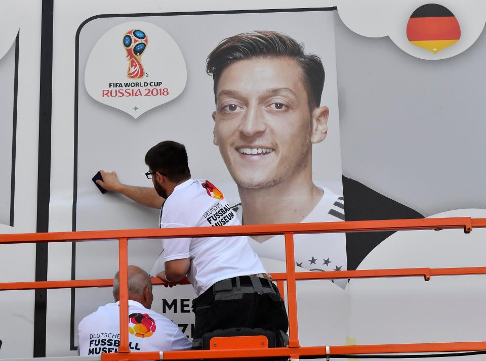  Ozil might divide opinion in North London, but he looks like a hero in Germany