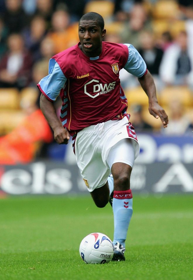  Jlloyd Samuel spent nine years at Aston Villa